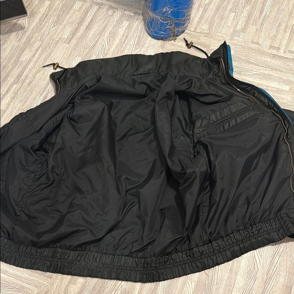 Vintage Veda 90s Black Jacket with Purple and Blue Highlights - Picture 7 of 7